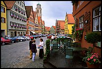 Main plaza,  Dinkelsbuhl. Bavaria, Germany