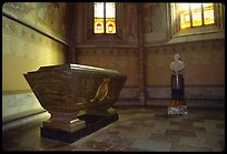 Tomb and bust, royal residence of Drottningholm. Sweden