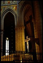 Chapel interior, royal residence of Drottningholm. Sweden (color)