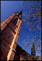 Cathedral in French gothic style, Uppsala. Uppland, Sweden ( color)
