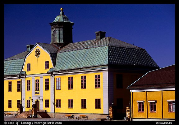 Mining Museum in Falun. Central Sweden (color)