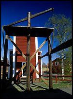 Mining installations in Falun. Central Sweden (color)