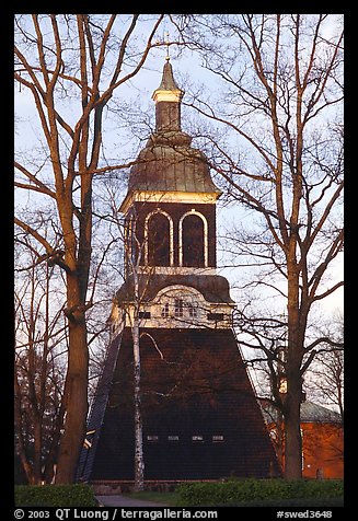 Tower. Gotaland, Sweden (color)