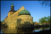 Renaissance castle Vadstena slott. Gotaland, Sweden (color)