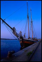 Two-masted Sailboat, Vastervik. Gotaland, Sweden ( color)