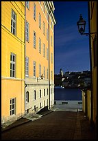 Looking out to the Malaren from Gamla Stan. Stockholm, Sweden (color)