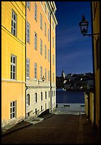 Looking out to the Malaren from Gamla Stan. Stockholm, Sweden (color)