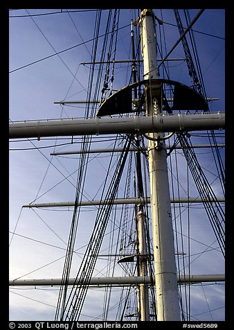 AF Chapman, a boat reconverted into a popular hostel. Stockholm, Sweden