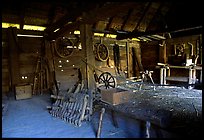 Barn, Skansen. Stockholm, Sweden ( color)