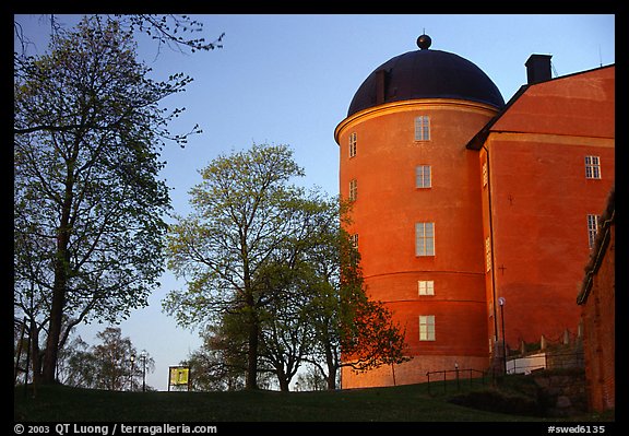 Uppsala castle. Uppland, Sweden (color)
