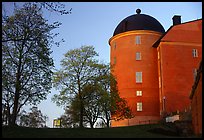 Uppsala castle. Uppland, Sweden (color)