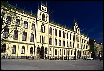 City hall, Orebro. Central Sweden (color)