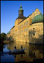 Renaissance castle Vadstena slott. Gotaland, Sweden (color)