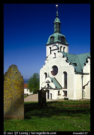 Church near Granna. Gotaland, Sweden