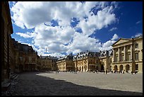 Entrance court of the Versailles Palace. France