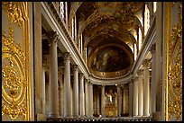 Second floor of the Versailles palace chapel. France ( color)