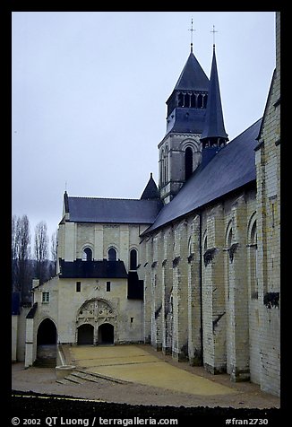 Abbaye de Frontevrault (Abbey of Frontevrault). Loire Valley, France