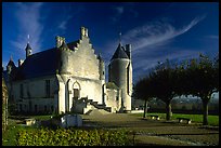 Loches palace. Loire Valley, France (color)