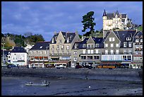 Waterfront of Cancale. Brittany, France (color)