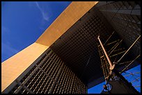 Detail of Grande Arche de la Fraternite, La Defense. France (color)