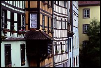 Half-timbered houses. Strasbourg, Alsace, France