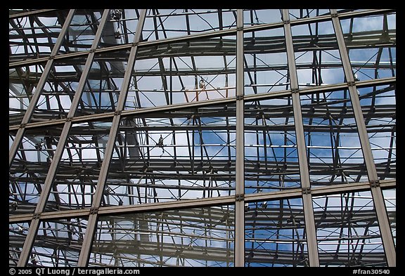 Reflections, Grand Ecran building. Paris, France (color)