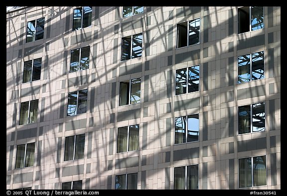 Windows, Grand Ecran building. Paris, France (color)