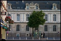 Square in front of City Hall, Amiens. France ( color)