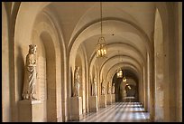 Versailles Palace corridor. France ( color)