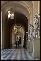 Versailles Palace corridor. France