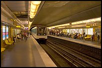 Franklin Roosevelt subway station. Paris, France