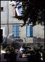 Street scene in Vallauris. Maritime Alps, France