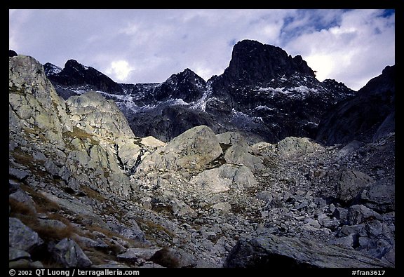 Mont Gelas in late fall, Mercantour National Park. Maritime Alps, France