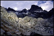 Mont Gelas in late fall, Mercantour National Park. Maritime Alps, France