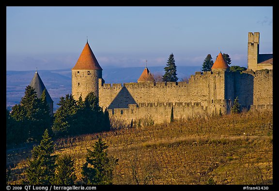 Historic fortified city. Carcassonne, France