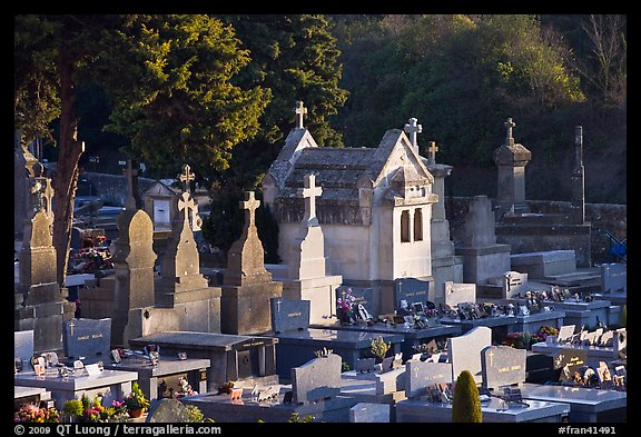 Cemetery. Carcassonne, France