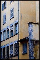 House facade. Grenoble, France ( color)