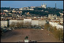 Place Bellecour. Lyon, France ( color)