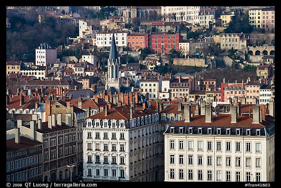 Eglise St-George, vieille ville. Lyon, France