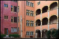 Three-story gallery, Maison des Avocats. Lyon, France