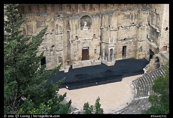 Roman Theater. Provence, France (color)