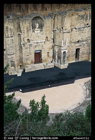 Ancient Roman Theatre, Orange. Provence, France