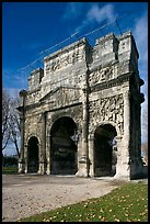 Triumphal arch, Orange. Provence, France (color)