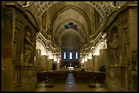 Inside the Cathedral of Notre-Dame-des-Doms. Avignon, Provence, France ( color)