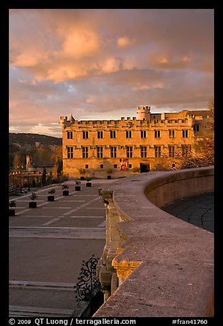 Petit Palais at sunset. Avignon, Provence, France