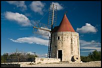 Alphonse Daudet windmill, Fontvielle. Provence, France