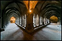 Galleries, Saint Trophimus cloister. Arles, Provence, France ( color)