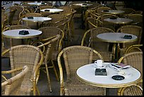 Cafe table, Cours Mirabeau. Aix-en-Provence, France (color)