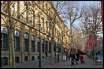 Cours Mirabeau. Aix-en-Provence, France