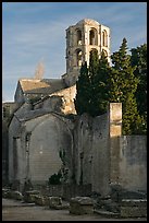 Romanesque Church of Saint Honoratus, Alyscamps. Arles, Provence, France ( color)